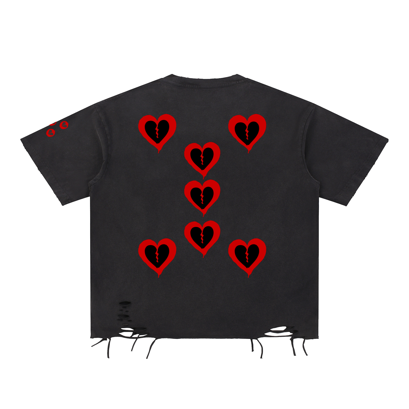 "Ripped" Heart Unisex T-Shirt