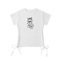 "Gamble your love" Slim Fit Women's Drawstring T-Shirt