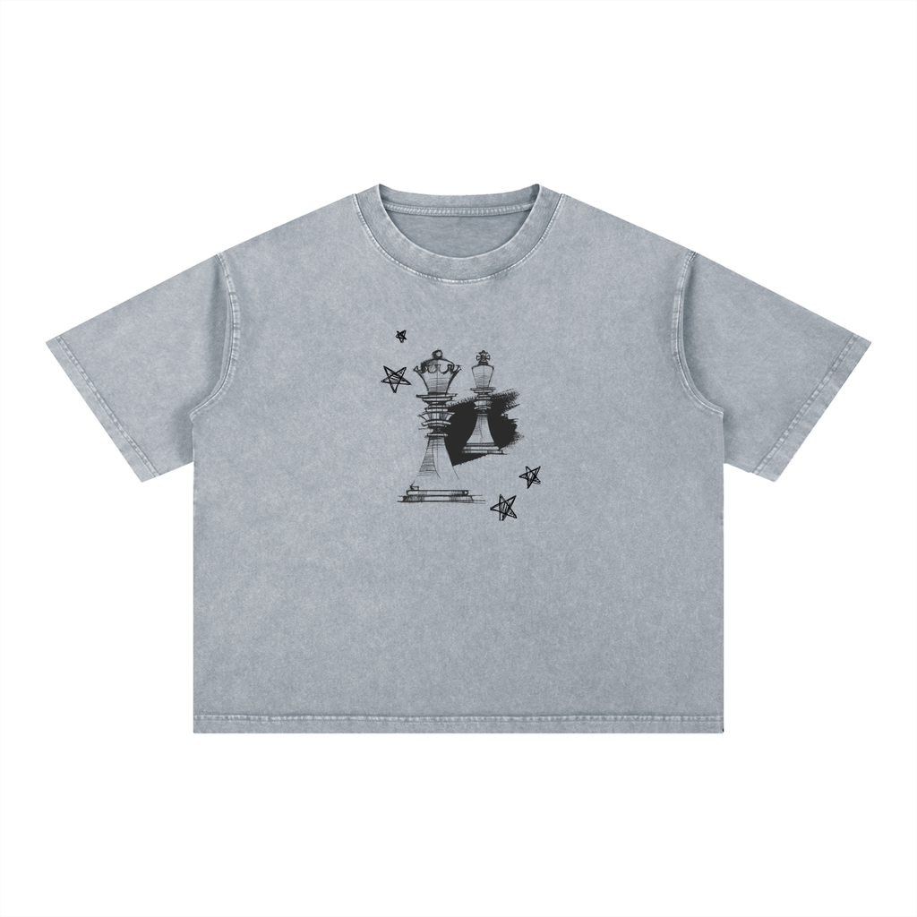 King & Queen Unisex Boxy T-Shirt
