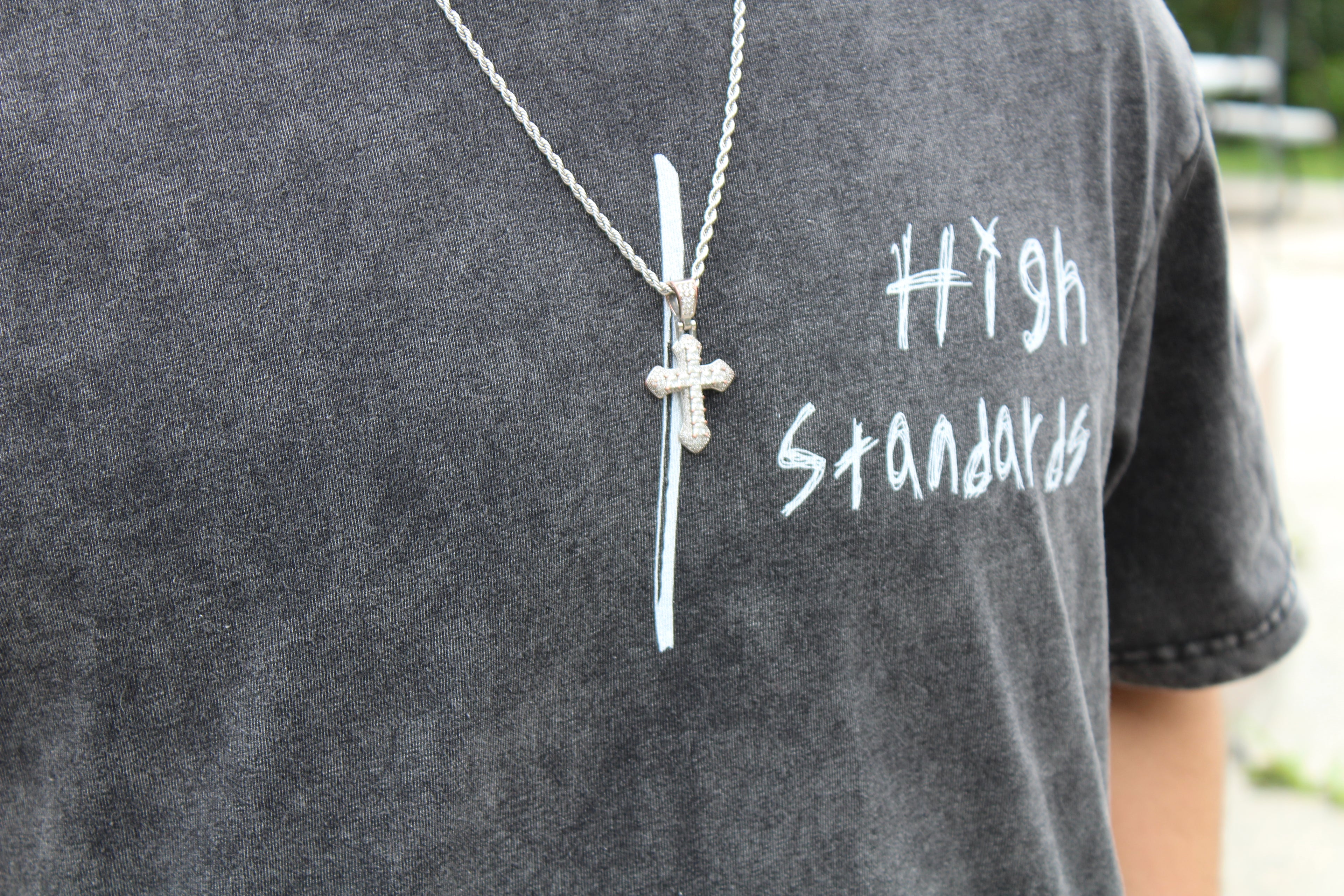 "HS,LP" Oversized T-Shirt