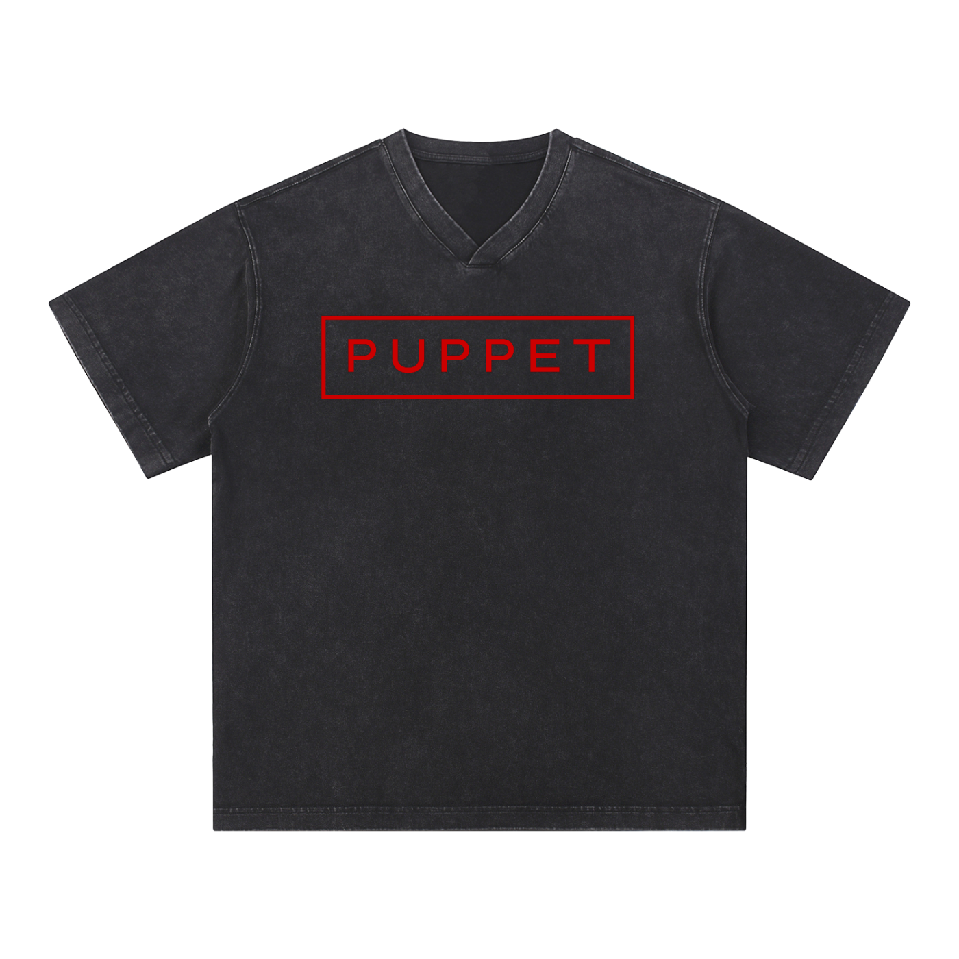 "PUPPET" Unisex V Neck T-Shirt