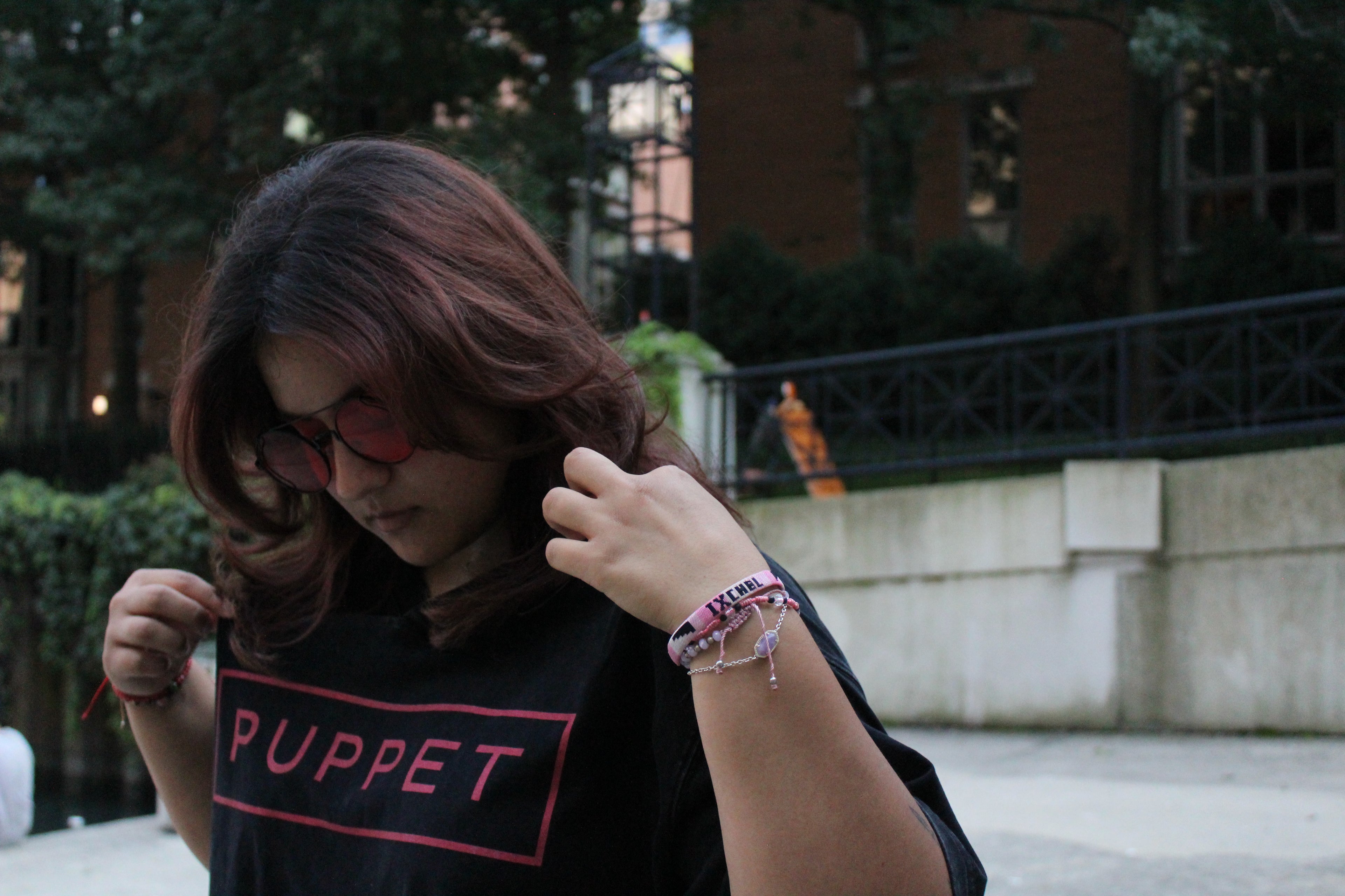 "PUPPET" Unisex V Neck T-Shirt